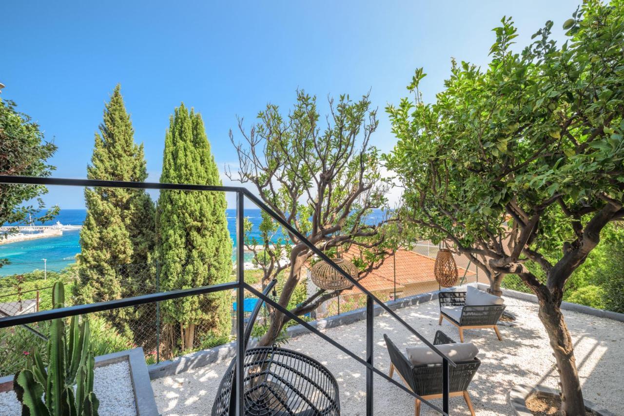 Proche Monaco, Vue Mer, Acces Plage Et Jardin Privatif Saint-Antoine  Dış mekan fotoğraf
