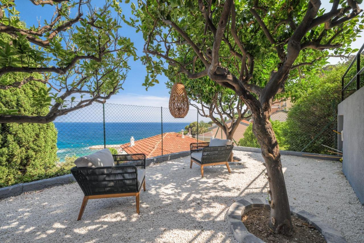 Proche Monaco, Vue Mer, Acces Plage Et Jardin Privatif Saint-Antoine  Dış mekan fotoğraf